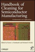 Handbook of Cleaning for Semiconductor Manufacturing