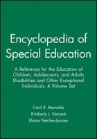 Encyclopedia of Special Education