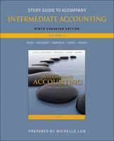 Study Guide to Accompany Intermediate Accounting. Volume 2