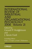 International Review of Industrial and Organizational Psychology