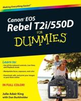 Canon EOS Rebel T2i/550D for Dummies