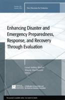 Enhancing Disaster and Emergency Preparedness, Response, and Recovery Through Evaluation
