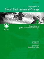 Encyclopedia of Global Environmental Change, Responding to Global Environmental Change