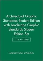 Architectural Graphic Standards 11 Edition Student Edition With Landscape Graphic Standards Student Edition Set