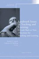 Landmark Issues in Teaching and Learning