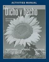 Dicho Y Hecho Activities Manual