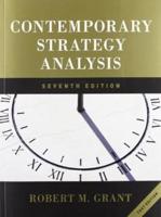 Contemporary Strategy Analysis Text Only 7E and WileyPLUS Card