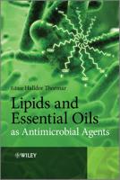 Lipids and Essential Oils as Antimicrobial Agents