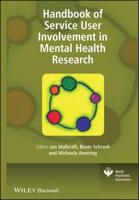 Handbook of Service User Involvement in Mental Health Research