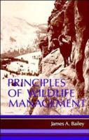 Principles of Wildlife Management