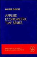 Applied Econometric Time Series