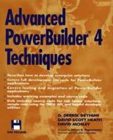 Advanced PowerBuilder 4 Techniques