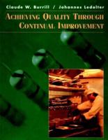 Achieving Quality Through Continual Improvement