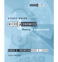 Study Guide to Accompany Microeconomics, Theory and Applications, Seventh Edition