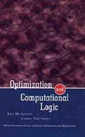 Optimization and Computational Logic