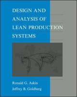 Design and Analysis of Lean Production Systems