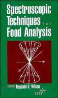 Spectroscopic Techniques for Food Analysis