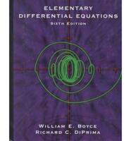 Elementary Differential Equations Sixth Edition and Differential Equations With Mathematica, Second Edition