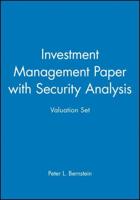 Investment Management Paper With Security Analysis Valuation Set