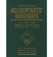 Accountant's Handbook. Vol. 2