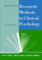 Handbook of Research Methods in Clinical Psychology