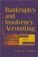 Bankruptcy and Insolvency Accounting. Vol. 2