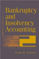 Bankruptcy and Insolvency Accounting