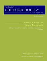 Handbook of Child Psychology. Vol. 1 Theoretical Models of Human Development