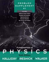 Problem Supplement 1 to Accompany Fundamentals of Physics Sixth Edition, David Halliday, Robert Resnick, Jearl Walker