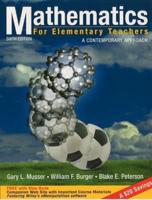 Mathematics for Elementary Teachers