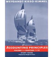 Study Guide to Accompany Accounting Principles 6th Edition, Volume 1 / Chapters 1-13