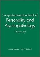 Comprehensive Handbook of Personality and Psychopathology