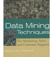 Data Mining Techniques With Mastering Data Mining Set
