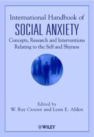 International Handbook of Social Anxiety