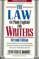 The Law (In Plain English) for Writers