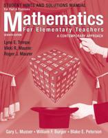 Student Hints and Solutions Manual for Part A Problems [For] Mathematics for Elementary Teachers, a Contemporary Approach Seventh Edition, Gary L. Musser, William F. Burger, Blake E. Peterson