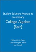 College Algebra. Student Solutions Manual
