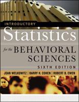 Introductory Statistics for the Behavioral Sciences