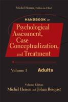 Handbook of Psychological Assessment, Case Conceptualization and Treatment