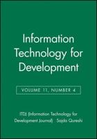 Information Technology for Development, Volume 11, Number 4
