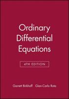 Ordinary Differential Equations