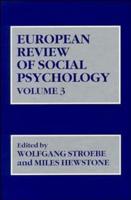 European Review of Social Psychology, Volume 3