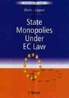 State Monopolies Under EC Law