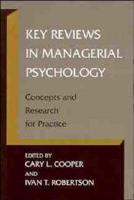 Key Reviews in Managerial Psychology
