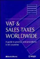 VAT & Sales Taxes Worldwide