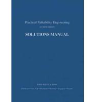 Practical Reliability Engineering. Solutions Manual