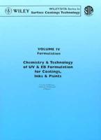 Chemistry & Technology for UV & EB Formulation for Coatings, Inks & Paints