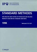 Standard Methods for Analysis and Testing of Petroleum and Related Products, and British Standard 2000 Parts