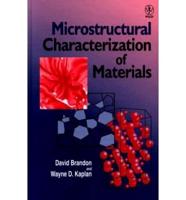 Microstructural Characterization of Materials