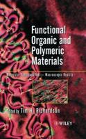 Functional Organic and Polymeric Materials